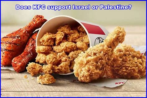 does kfc suport israel.